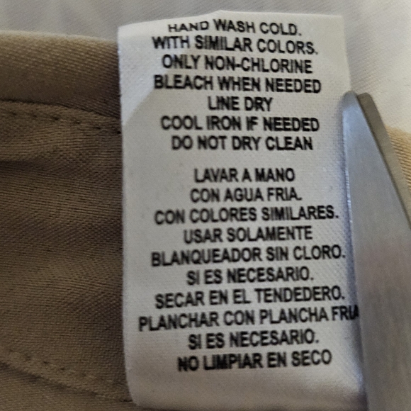 Kathy Che Womens Tan Button-Up Shirt Top Blouse  with Silver Accents Sz M - Picture 7 of 7